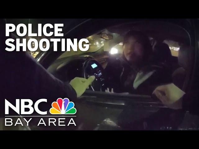 Body cam footage shows police shooting at Union City BART parking lot