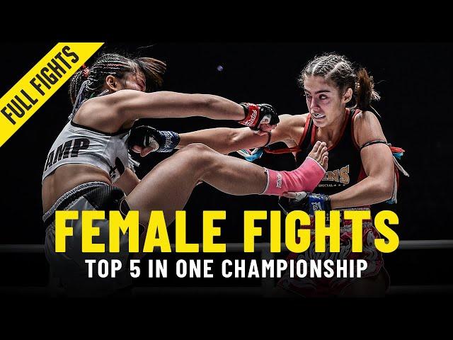 Top 5 Explosive Female Fights In ONE Championship