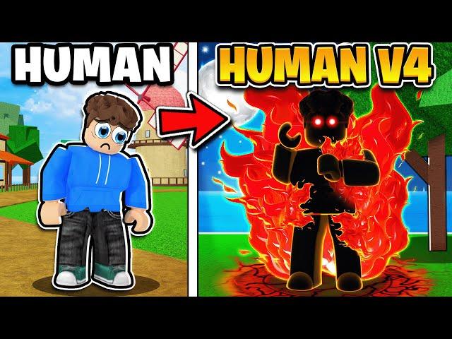 We AWAKENED HUMAN V4 In Blox Fruits! (Roblox)