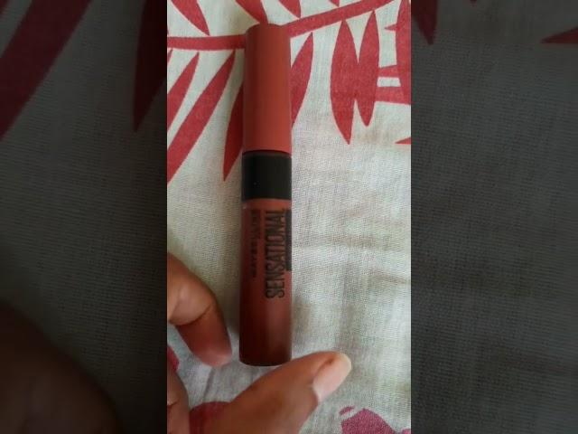 Maybelline New York Sensational Liquid Matte Lipstick -  Made Easy 11 #shorts #maybelline #lipstick