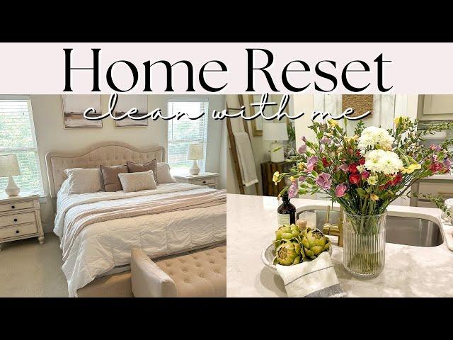 HOME RESET | Clean with me | Weekend Home Reset | Grocery Haul