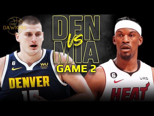 Denver Nuggets vs Miami Heat Game 2 Full Highlights | 2023 NBA Finals | FreeDawkins