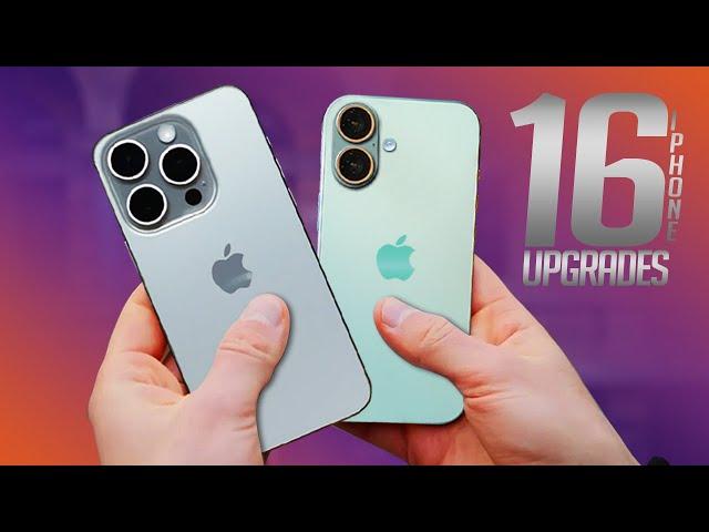 iPhone 16 to iPhone 16 Pro Max - 16 New Changes