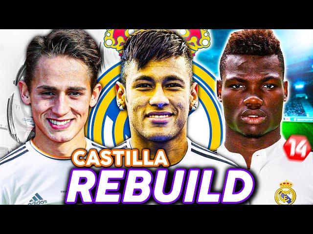 THE REAL MADRID CASTILLA YOUTH ACADEMY REBUILD!! FIFA 14 Career Mode (RETRO REBUILD)