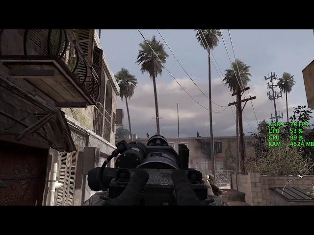 Intel UHD Graphics 630 -- Intel Core i3-8100 -- Call of Duty Modern Warfare 2 Benchmark