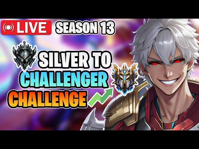 Wild Rift LIVE - Silver to Challenger Challenge??? | DAY 9 | SOLO RANK