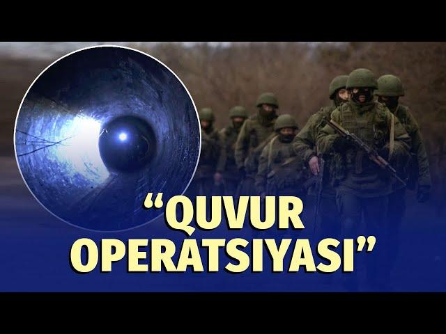 Ruslar Kurskda ukrain kuchlarini gaz quvuri orqali aylanib o‘tdi