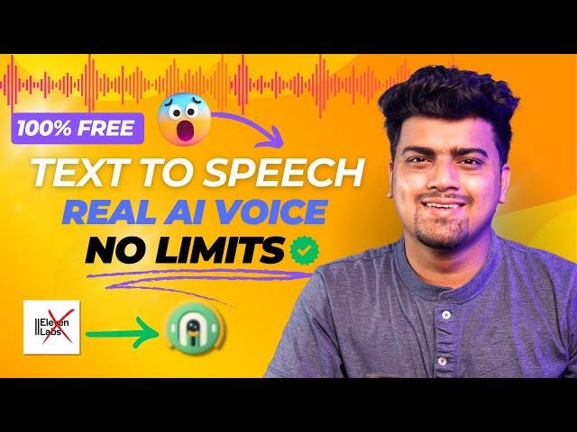 100% Free AI Voice GeneratorUnlimited Text To Speech | Realistic AI Voice | Elevenlabs Alternative