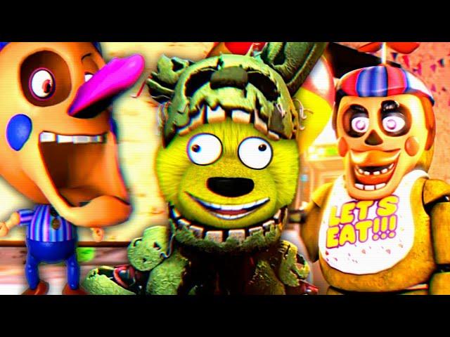 FNAF 740 СЕКУНД СМЕХА  ПРИКОЛЫ ФНАФ ТЕСТ на ПСИХИКУ ЧЕЛЛЕНДЖ ЧИКА в МАСКЕ ББ и ЗАСТРЯВШИЙ ДЖОННИ !!