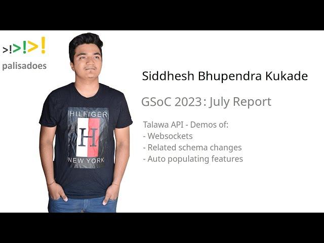 Siddhesh Bhupendra Kukade - Talawa API Demo: Auto Populating Plugins Using Websockets