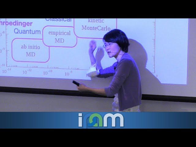 Qin Li - Multiscale inverse problem, from Schroedinger to Newton to Boltzmann - IPAM at UCLA