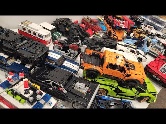 My Entire LEGO CAR COLLECTION!!