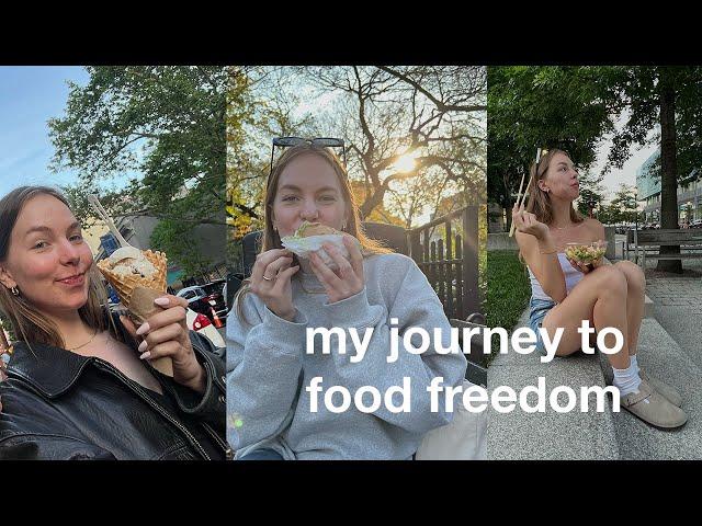 how I stopped letting food control my life and found food freedom