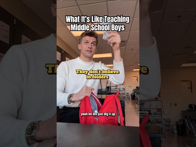 What it’s like teaching middle school boys #teacherlife #teacher #middleschool