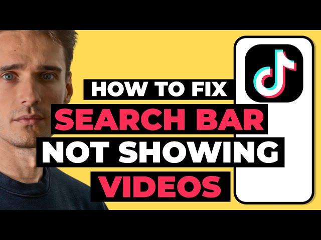 How To Fix TikTok Search Bar Not Showing Videos Problem