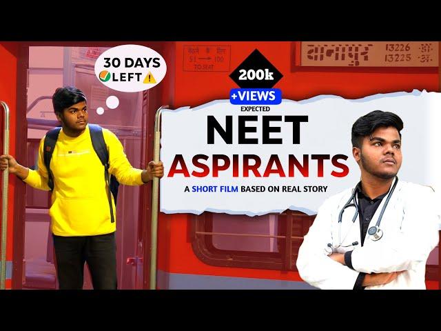 NEET Aspirants Short Film: A story of Struggle and Dedication || Ft.​⁠@TheApronBoy