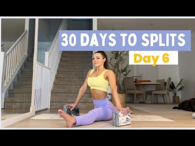 Day 6  Splits Practice | 10 Minute Routine | 30 Days to Splits Challenge