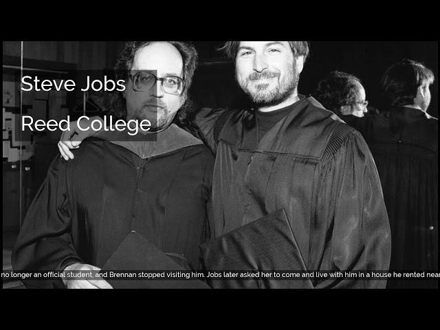 Steve Jobs | Reed College