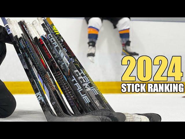 All the BEST hockey sticks of 2024 ranked out of 10