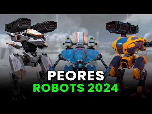 (2024) LOS PEORES Y MEJORES ROBOTS DE WAR ROBOTS -  Pinceladas Graficas