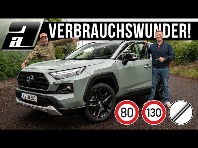 2024 Toyota RAV4 Adventure | UNTER 4L/100km mit Familien-SUV?! | Verbrauchstest