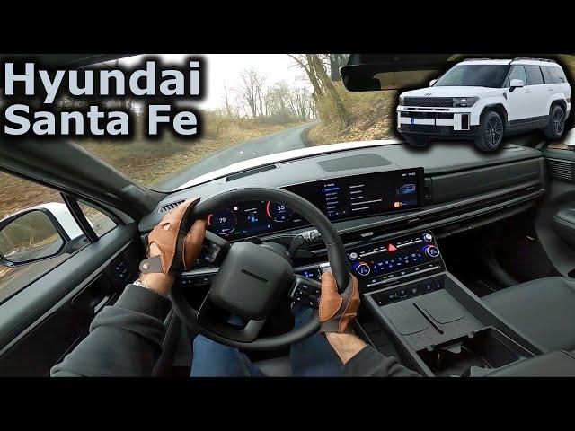 2025 Hyundai Santa Fe hybrid | POV driving