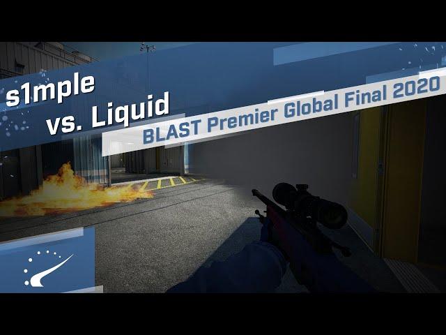 s1mple vs. Liquid - BLAST Premier Global Final 2020