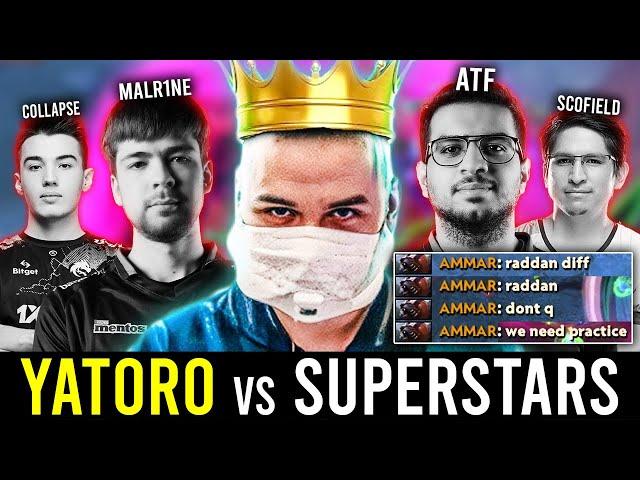 "RADDAN DIFF!" - YATORO vs SUPERSTARS! (ATF MALR1NE COLLAPSE SCOFIELD!) - 15,383 AVG MMR!