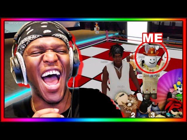 I Played Roblox WITH KSI...