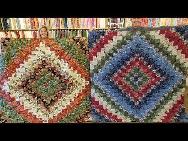 How To Make A "Trip Around The World" Quilt the EASY WAY!