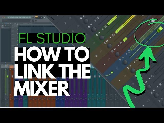How to connect tracks to mixer in FL Studio 20