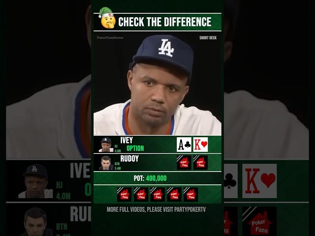 Difference Phil Ivey 49 #poker