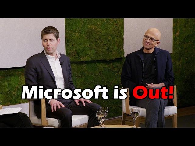 Microsoft and Apple exit OpenAI Board of Directors — Sam Altman joins Military Industrial Complex