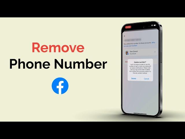 How To Remove Phone Number On Facebook?