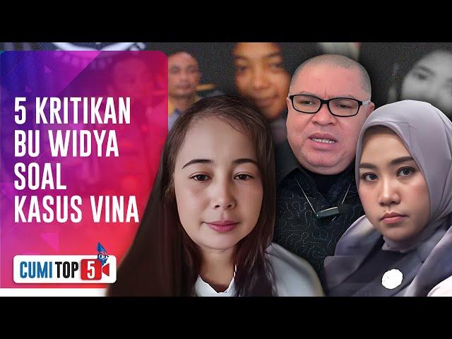 5 Celotehan Ibu Widya Terkait Kasus Vina Yang Memicu Kontroversi | TOP V