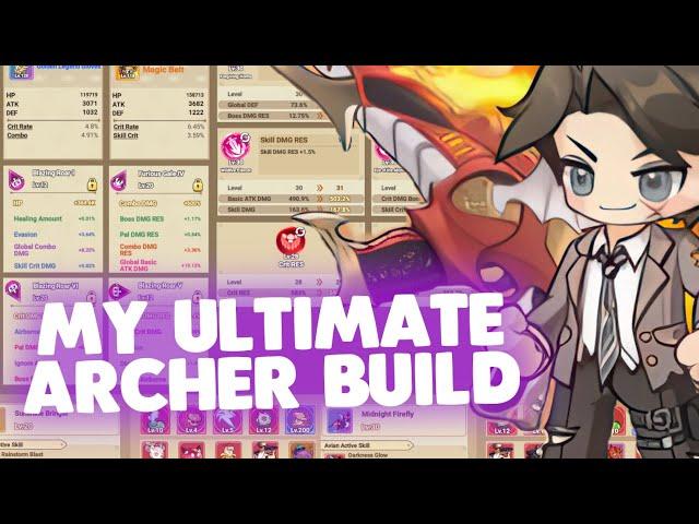 MY ULTIMATE ARCHER BUILD for every content in Legend of Mushroom