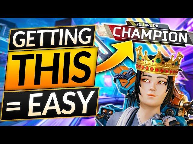 WINNING is EASY! - 8 Tips for PERFECT Rotations (ALWAYS PLACE TOP 3) Apex Legends Positioning Guide