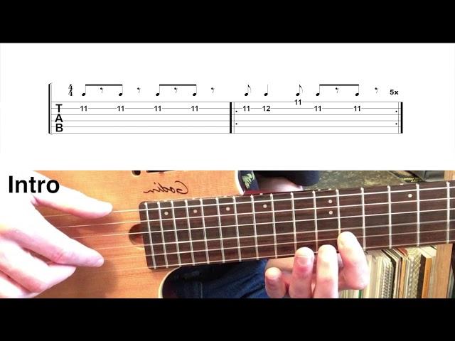 Tokyo Drift - The Fast and the Furious (Guitar lesson)
