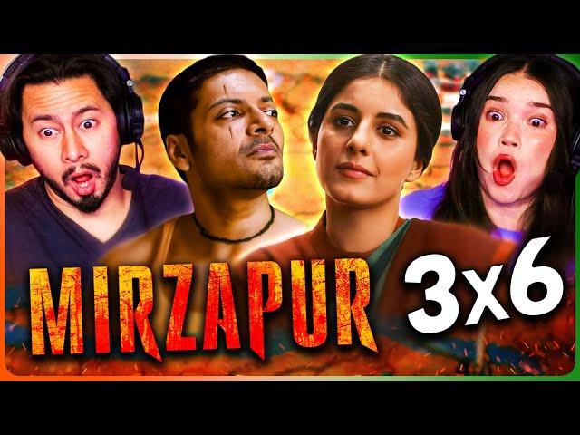 MIRZAPUR 3x6 "Bhasmasur" Reaction! | Ali Fazal | Pankaj Tripathi | Shweta Tripathi