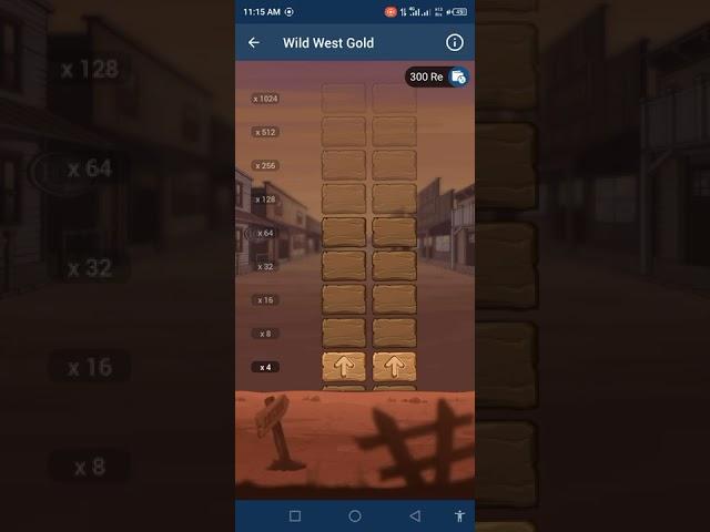 Wild West Gold Winning Tricks | 1xBet Game Winning Tricks | 1xbet Winning Tricks  | #Shorts