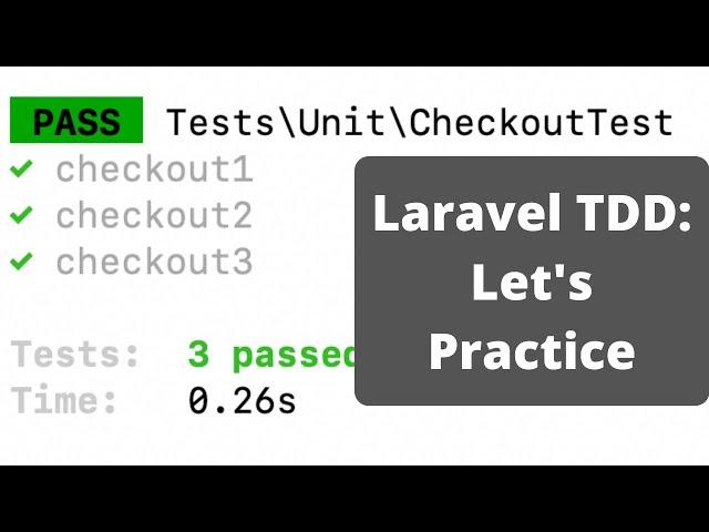 Laravel TDD in "Live" Mode: Checkout Code Review