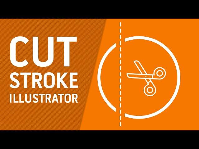 How to cut out strokes from a shape in Adobe Illustrator