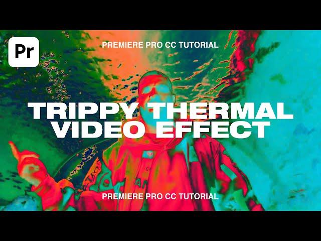 How to Create a THERMAL VIDEO EFFECT - Music Video Effects (Premiere Pro CC Tutorial)