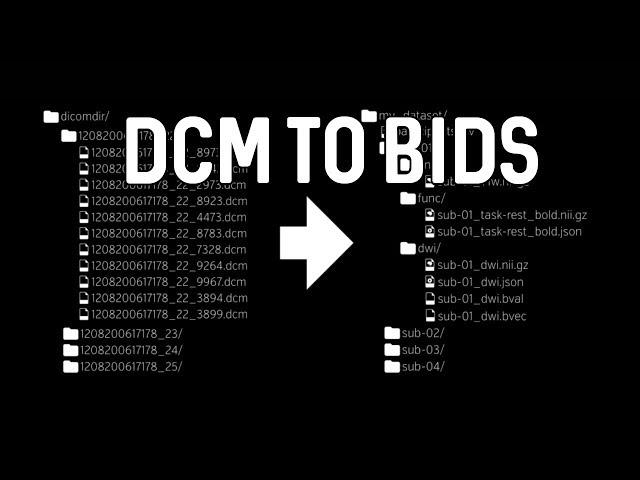 DICOM to BIDS conversion