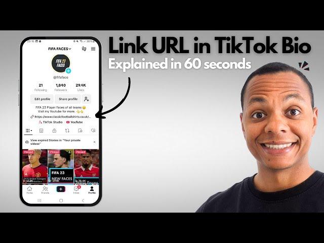 How to add LINK to TikTok Bio in 2024