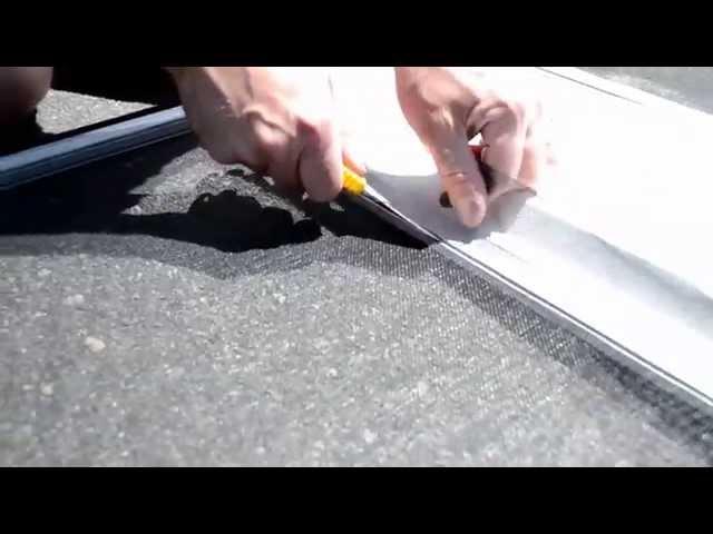 RV screen door repair