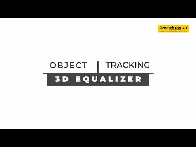 Webinar Promo | Object Tracking in 3D Equalizer