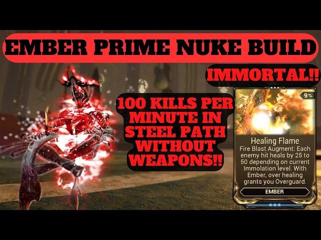 This Warframe Ember Prime Nuke Build 2024 Is Busted !!!