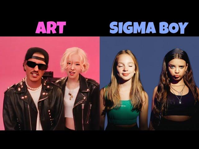 ROSÉ & Bruno Mars - APT vs Sigma Boy / Edit Version