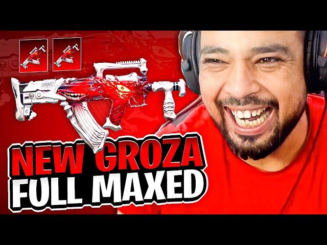 NEW MYTHIC GROZA FULL MAX - CRATE OPENING - PUBG MOBILE - FM RADIO GAMING